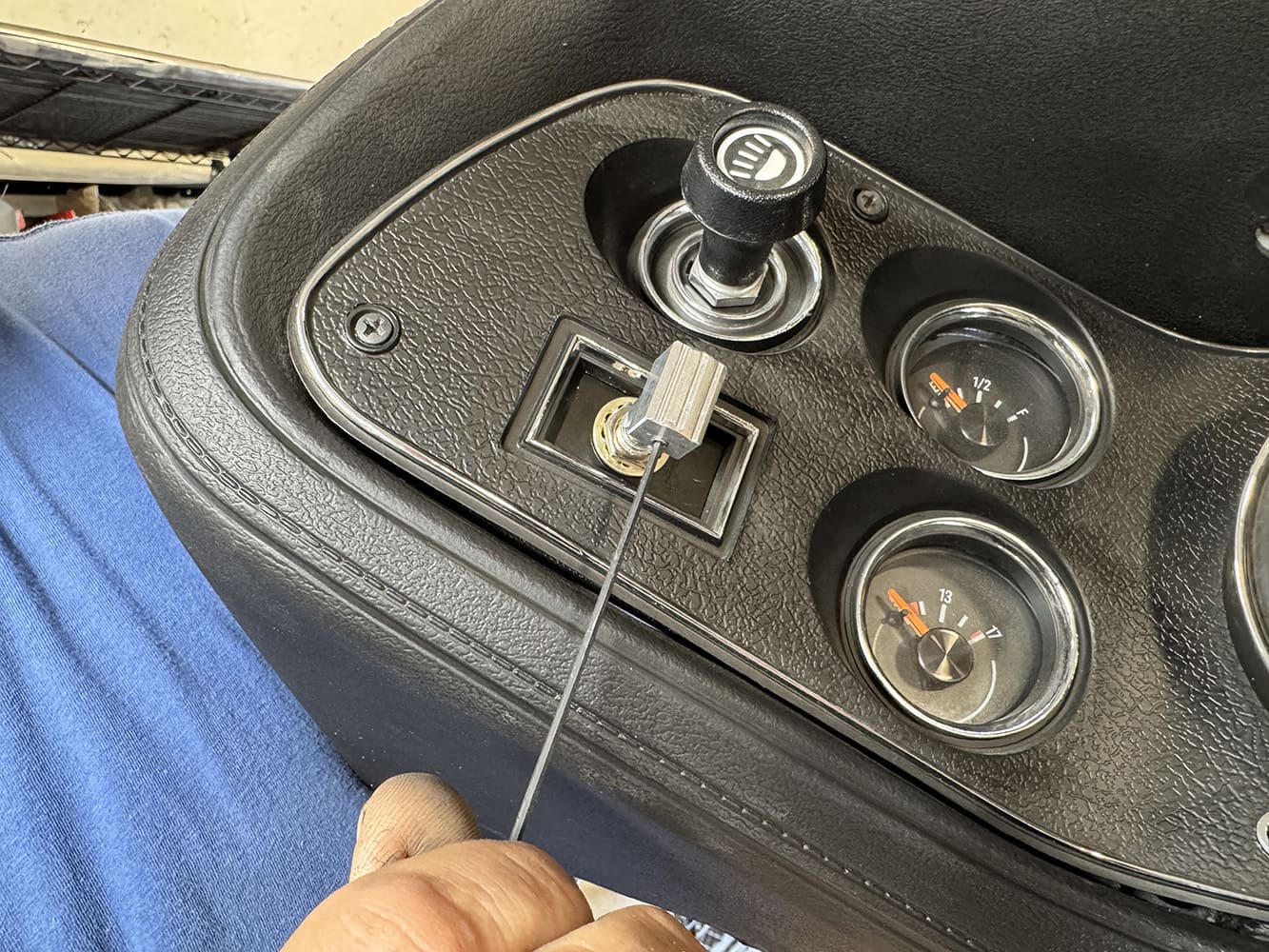 014 1971 Camaro dash switch install custom wiper switch operation