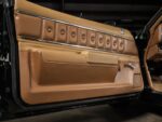015 1977 Chevy Malibu driver door panel tan vinyl chrome trim