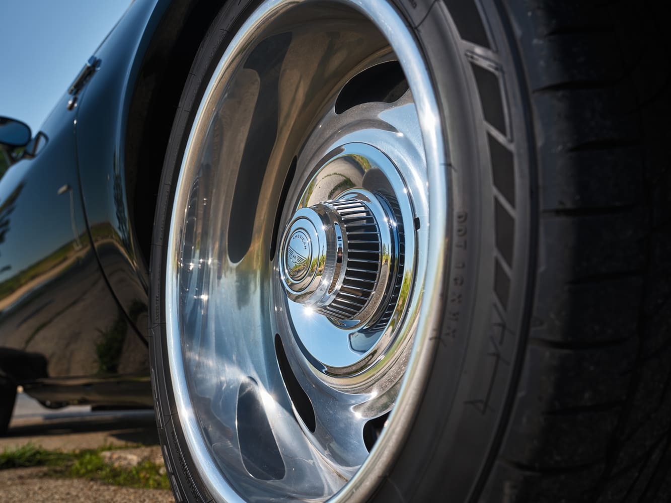 017 1977 Chevy Malibu Billet Specialties wheel chrome deep dish