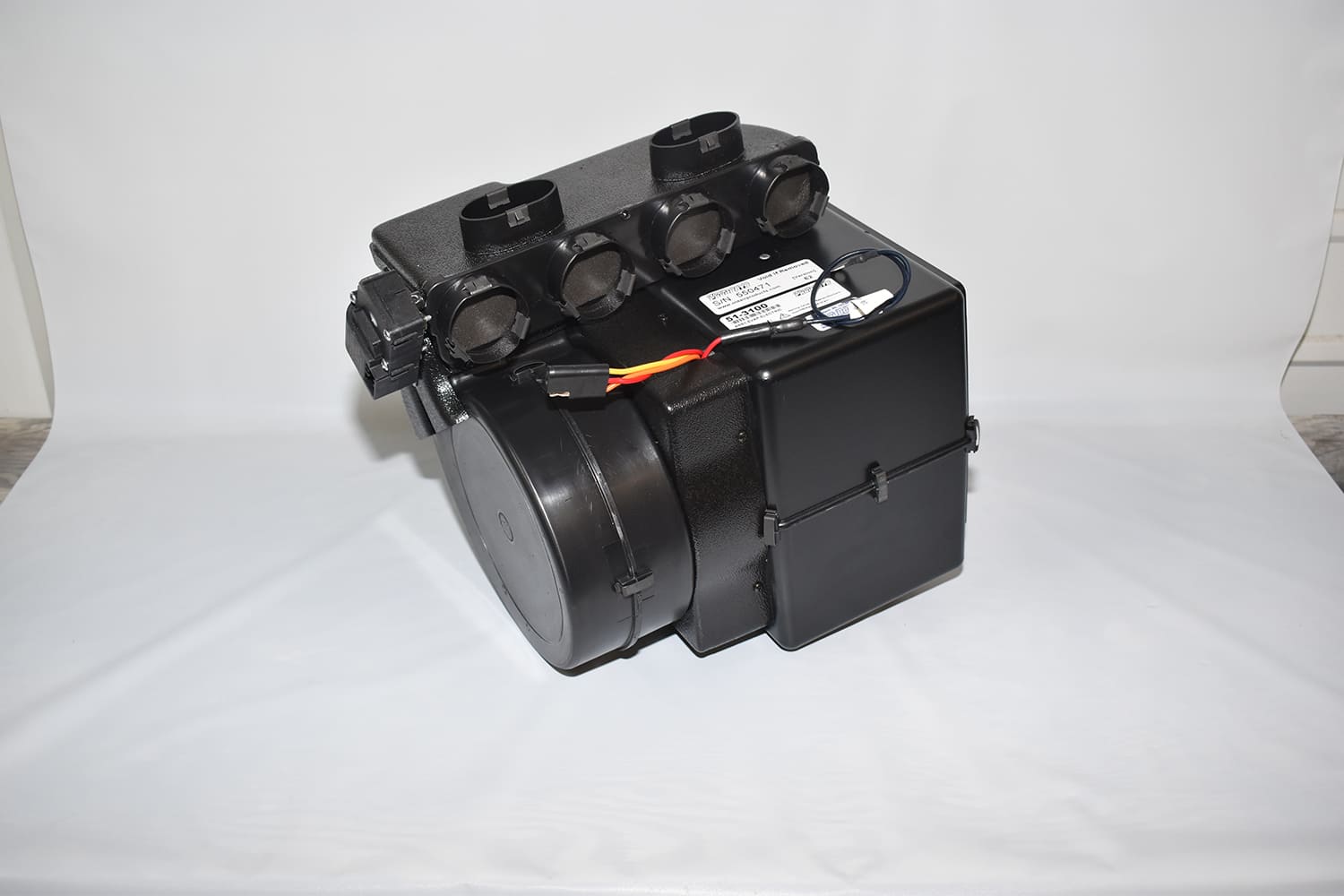 02 1951 Chevy underdash AC unit black plastic HVAC heater evaporator core housing