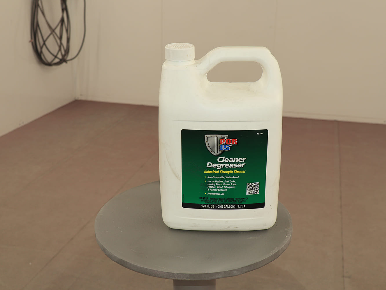 03 POR 15 cleaner degreaser gallon jug for surface prep and rust removal