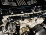 13 LT4 supercharged engine bay black chrome details Chevrolet C10 custom build