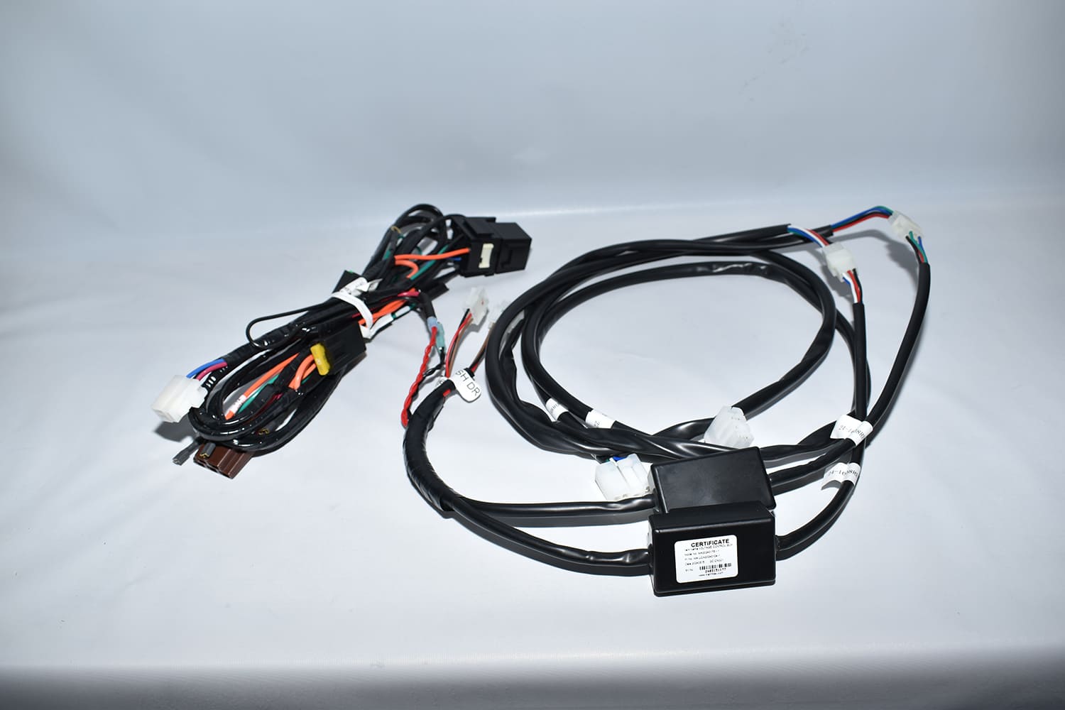 29 1951 Chevy complete AC system wiring harness labeled multi connector relay setup