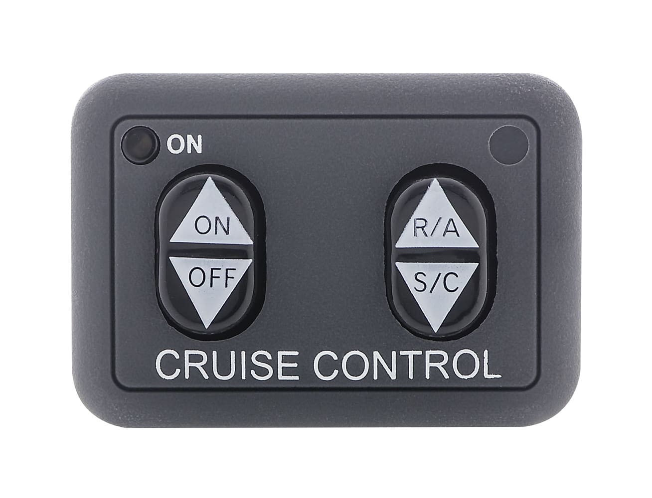 52 Black cruise control panel triangular onoff buttons resumeaccel and setcoast controls