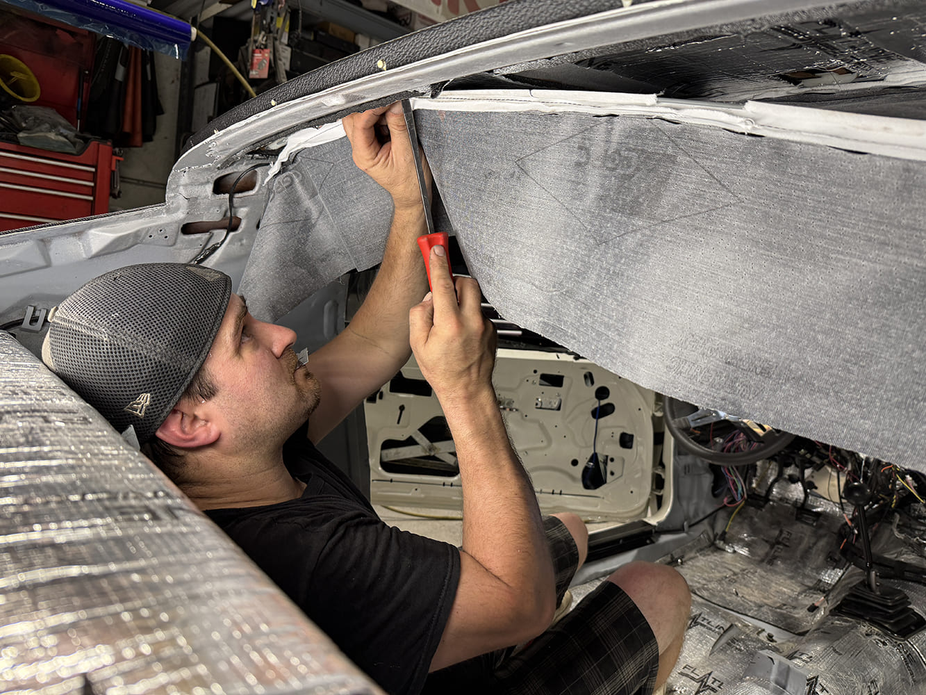 008 1971 camaro interior rehab