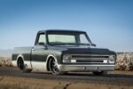 01 1968 Chevy C10 truck cotton field side view