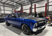 01 Colbert 1968 Chevy II Nova front three quarter view