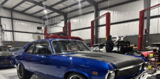 01 Colbert 1968 Chevy II Nova front three quarter view