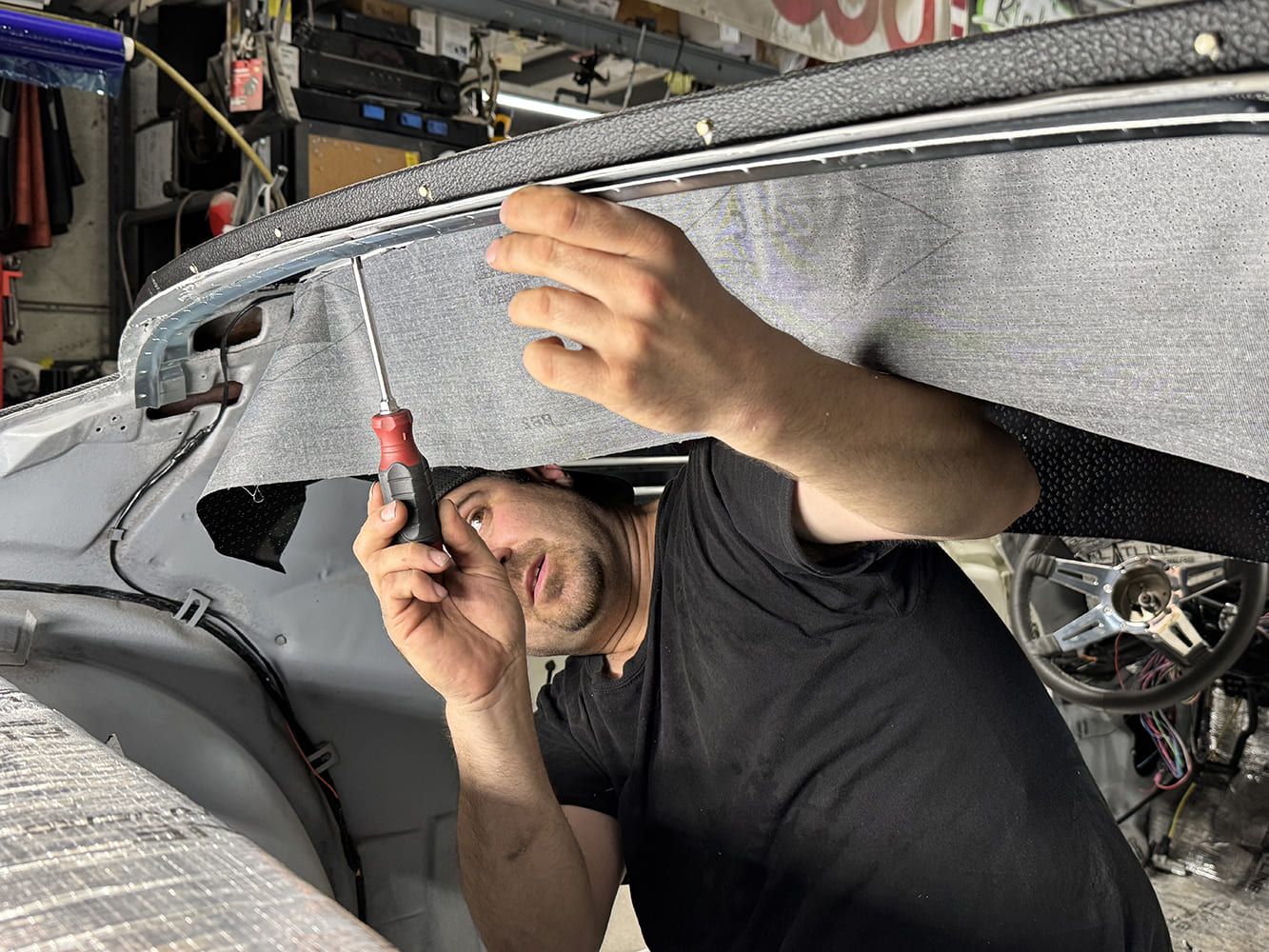 011 1971 camaro interior rehab