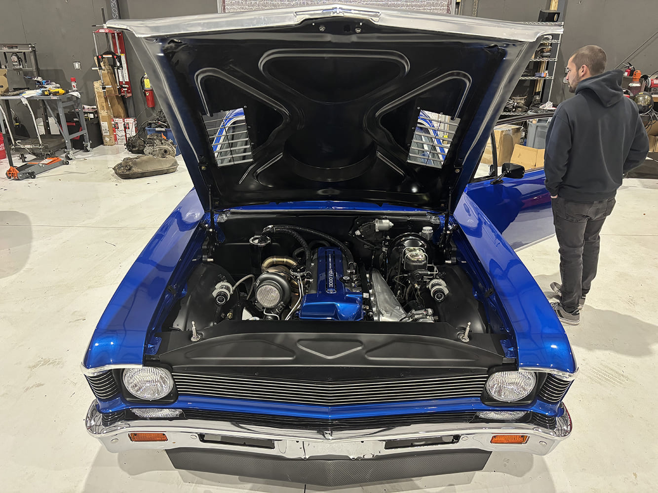 04 Colbert 1968 Chevy II Nova engine