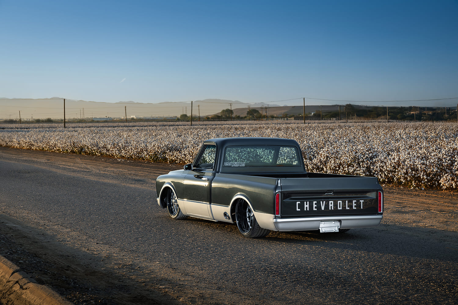 05 1968 Chevy C10 rear tailgate Chevrolet lettering