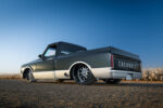 08 1968 Chevrolet C10 custom wheels rear close up