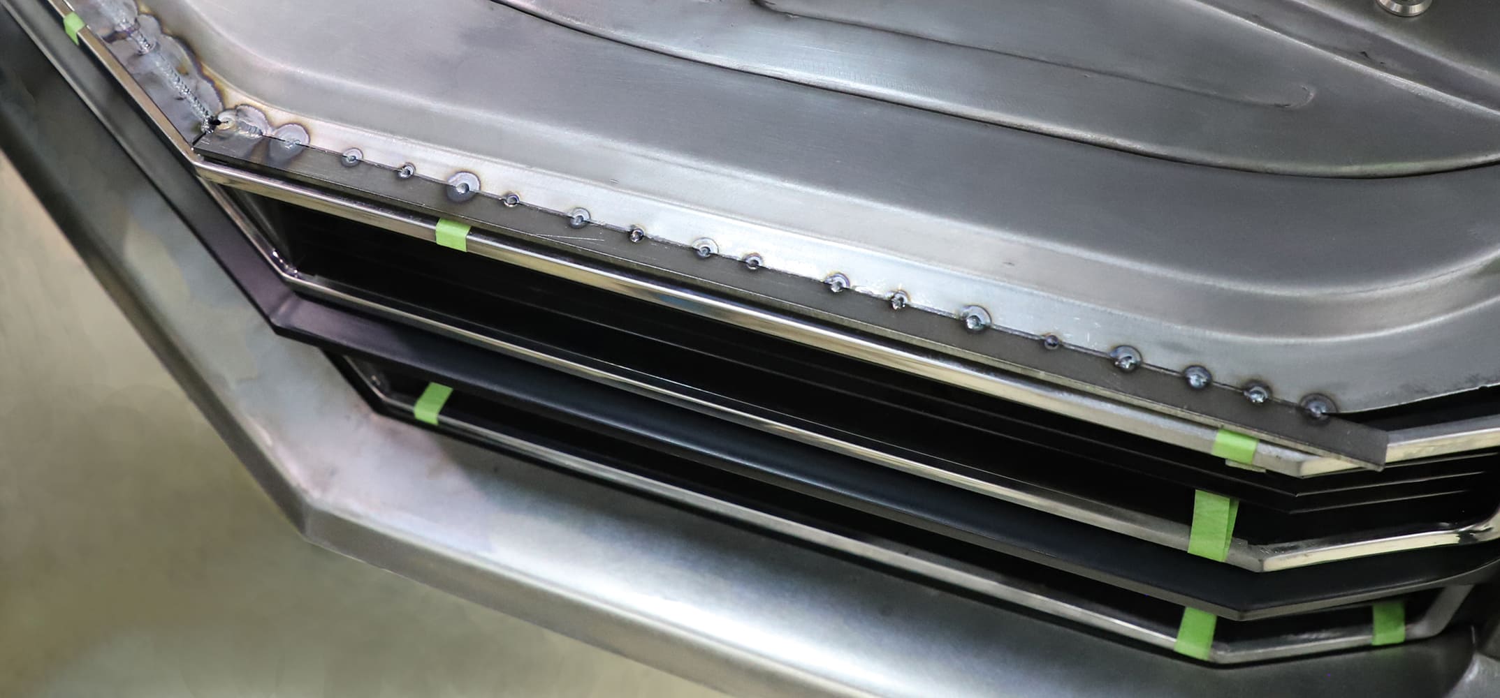 08 1970 chevelle under hood custom metal work roadster shop