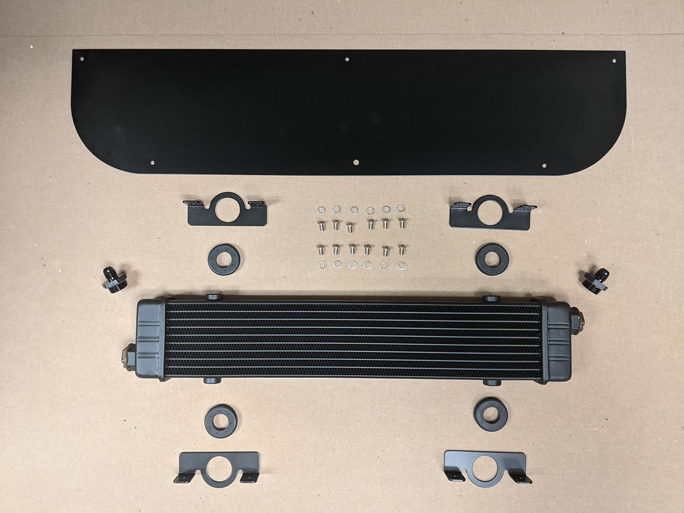 08 new products hot rods by dean core support radiator trans cooler