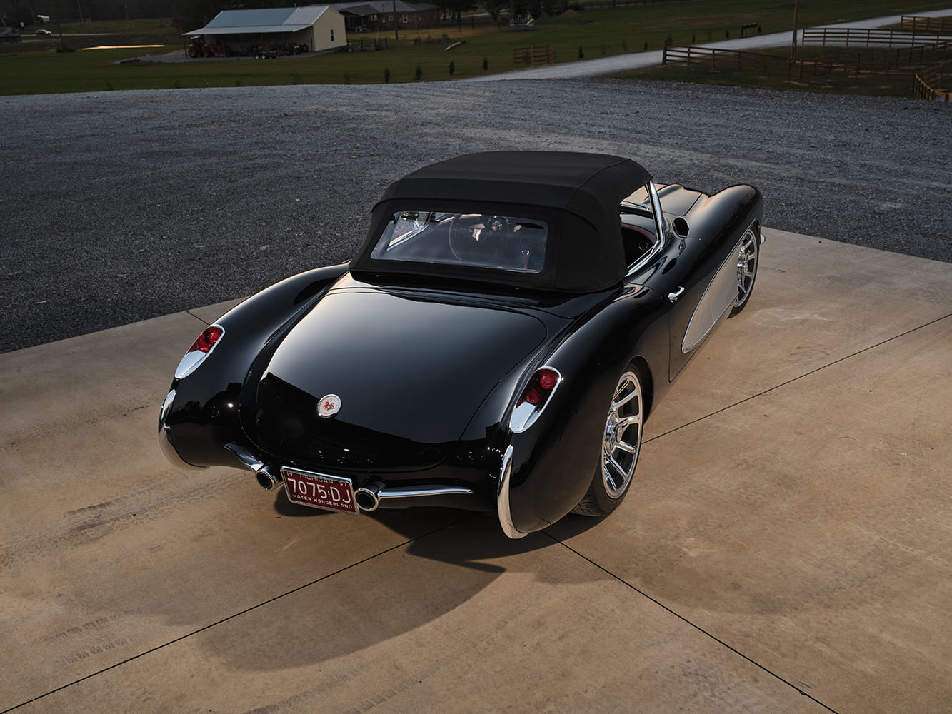 09 1957 corvette XL57 hall greening