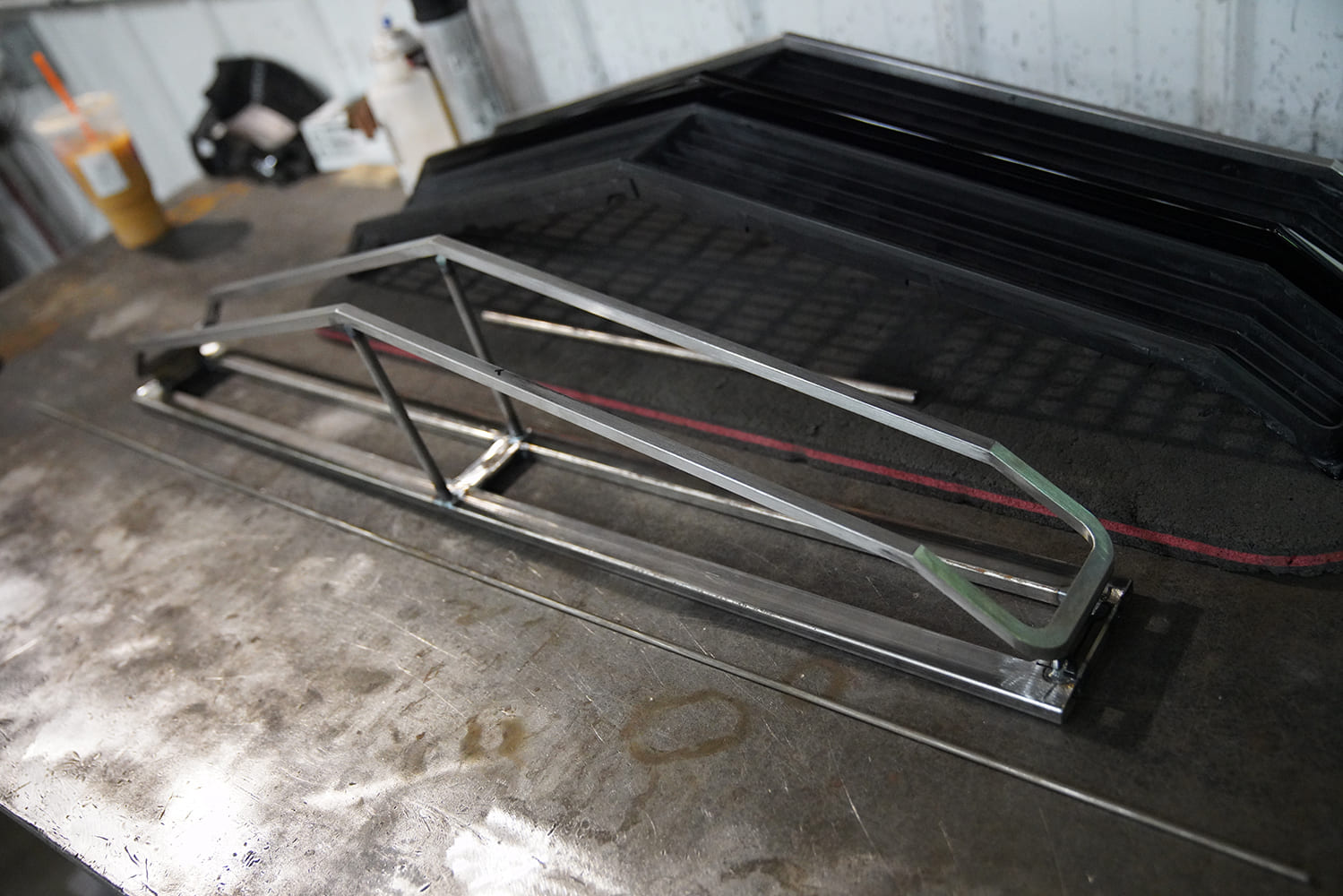 14 1970 chevelle under hood custom metal work roadster shop