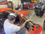 Installing and Adjusting New 1971 Camaro Side Glass 000 1971 camaro driver door glass install classic muscle car restoration shop