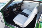 009 1969 Camaro SS interior white vinyl seats horseshoe shifter wood trim dash