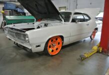 01 1971 plymputh duster AMD sheetmetal replacement bbt fabrications