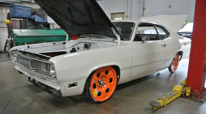 01 1971 plymputh duster AMD sheetmetal replacement bbt fabrications