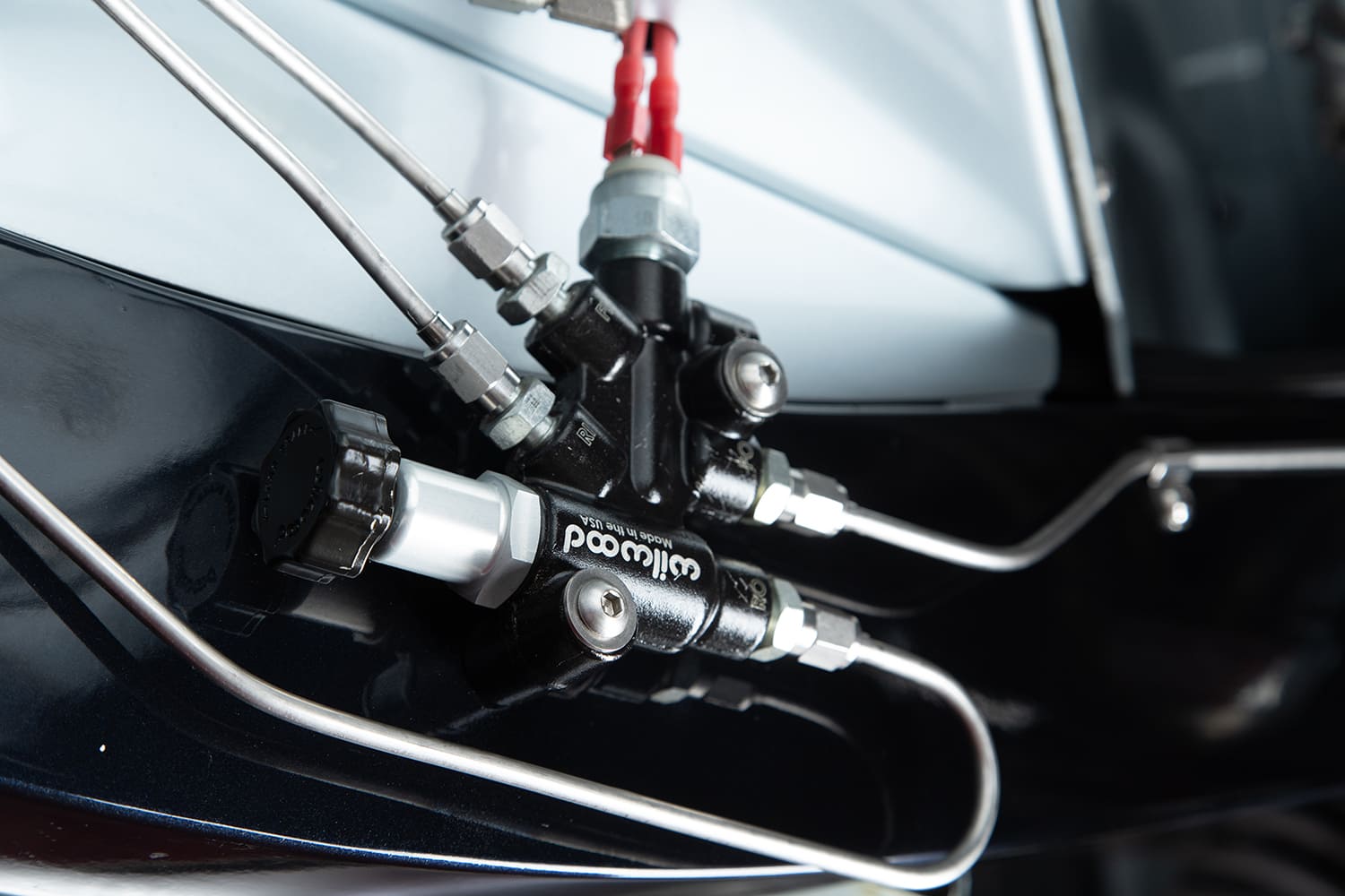 013 1967 Corvette restomod Wilwood brake prop valve and lines