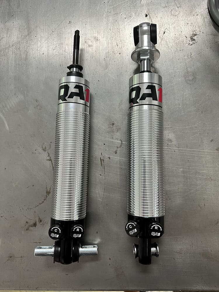 013 1978 camaro qa1 adjustable coilover shocks front suspension performance upgrade