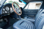 014 1967 Corvette restomod blue leather interior and carbon dash