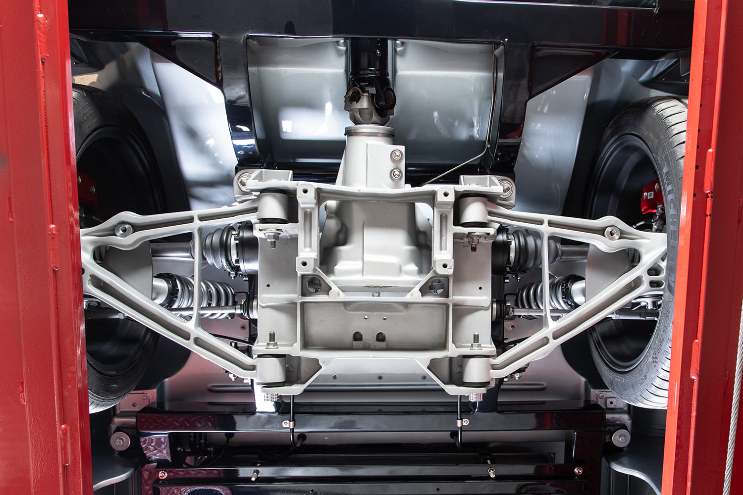 019 1967 Corvette restomod rear suspension assembly undercarriage