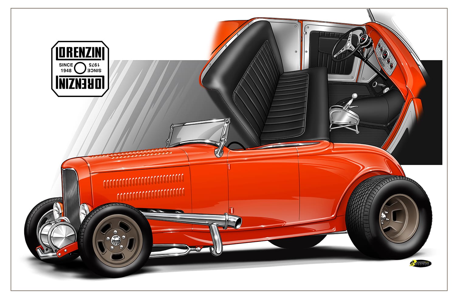 02 1932 ford highboy roadster build lorenzini