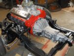 024 1969 Chevrolet Camaro rolling chassis with freshly rebuilt big block engine and manual transmission installed