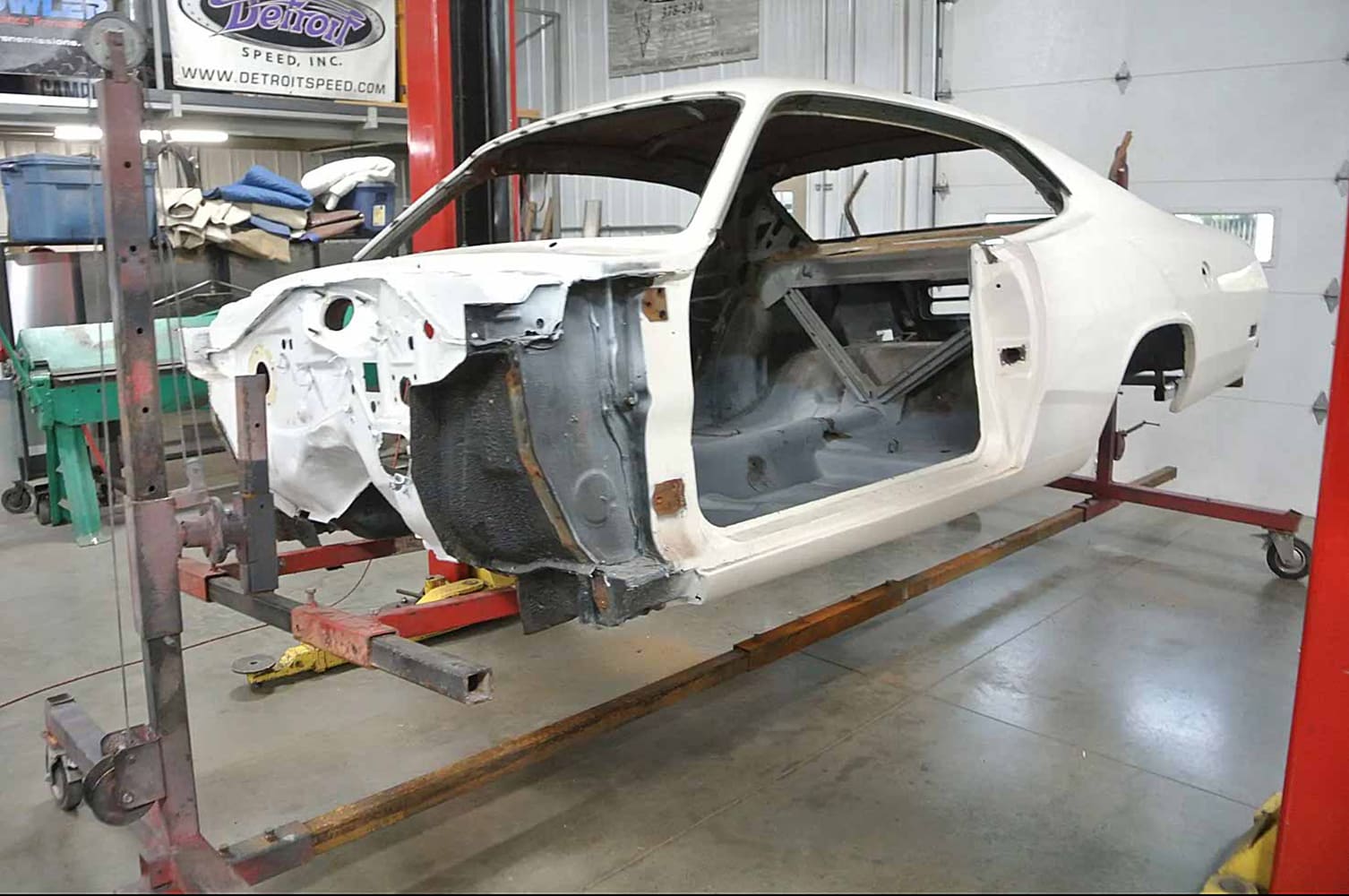 03 1971 plymputh duster AMD sheetmetal replacement bbt fabrications