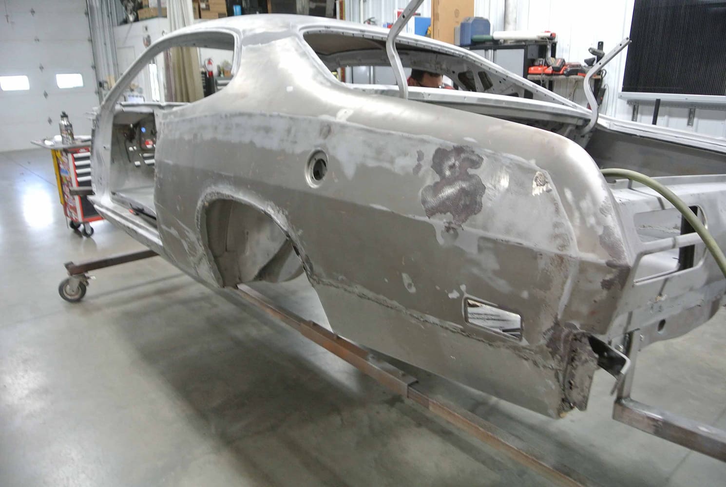 06 1971 plymputh duster AMD sheetmetal replacement bbt fabrications