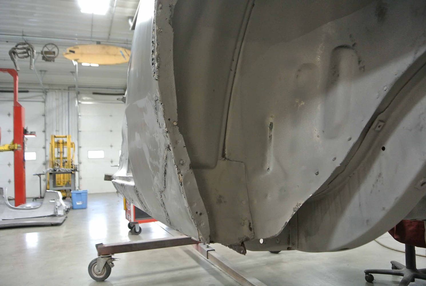 07 1971 plymputh duster AMD sheetmetal replacement bbt fabrications