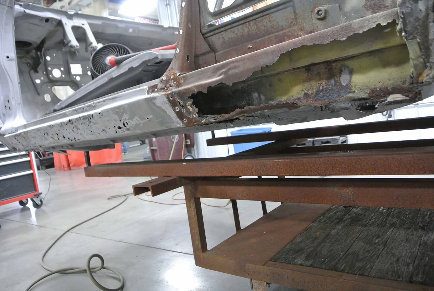 10 1971 plymputh duster AMD sheetmetal replacement bbt fabrications