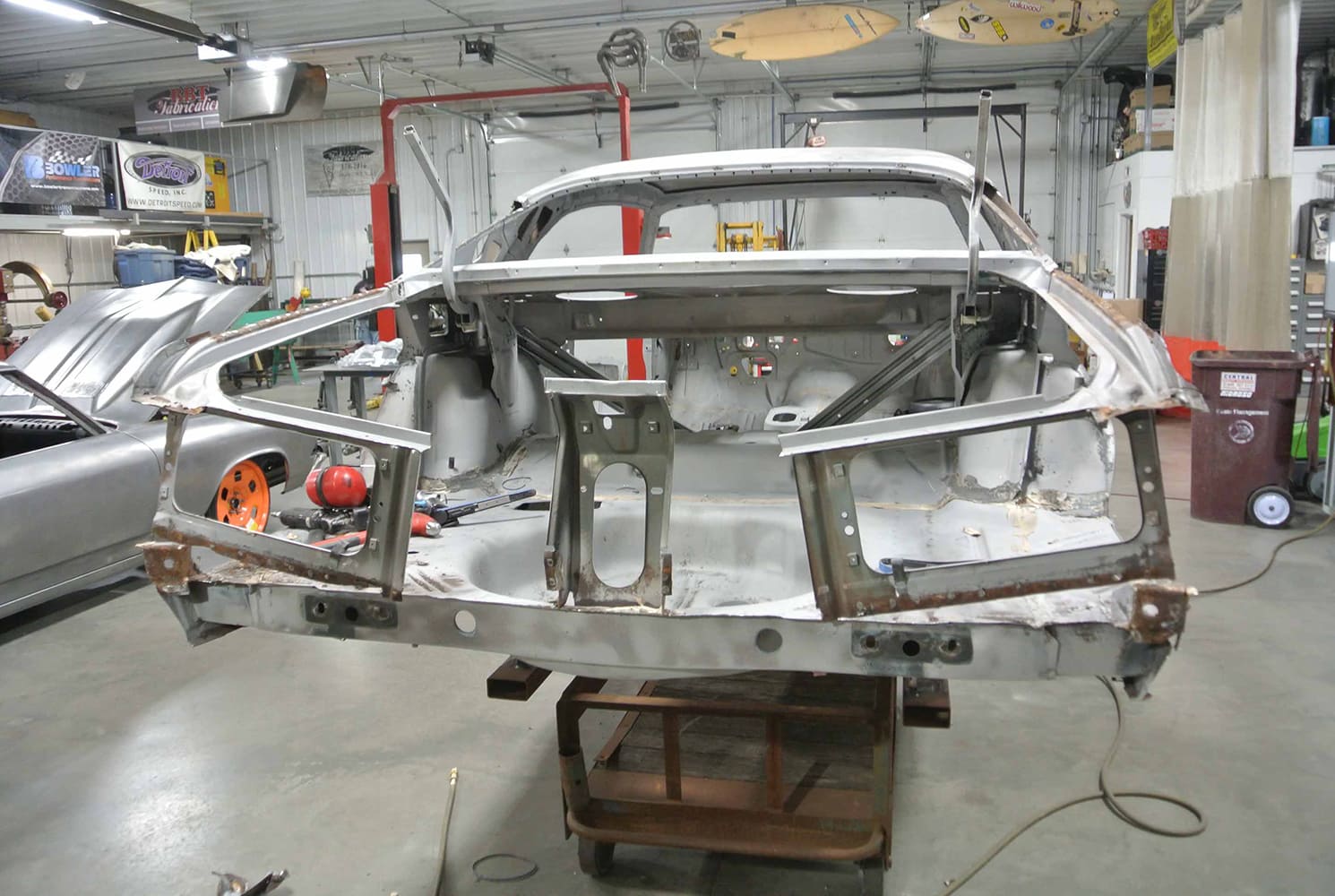 11 1971 plymputh duster AMD sheetmetal replacement bbt fabrications