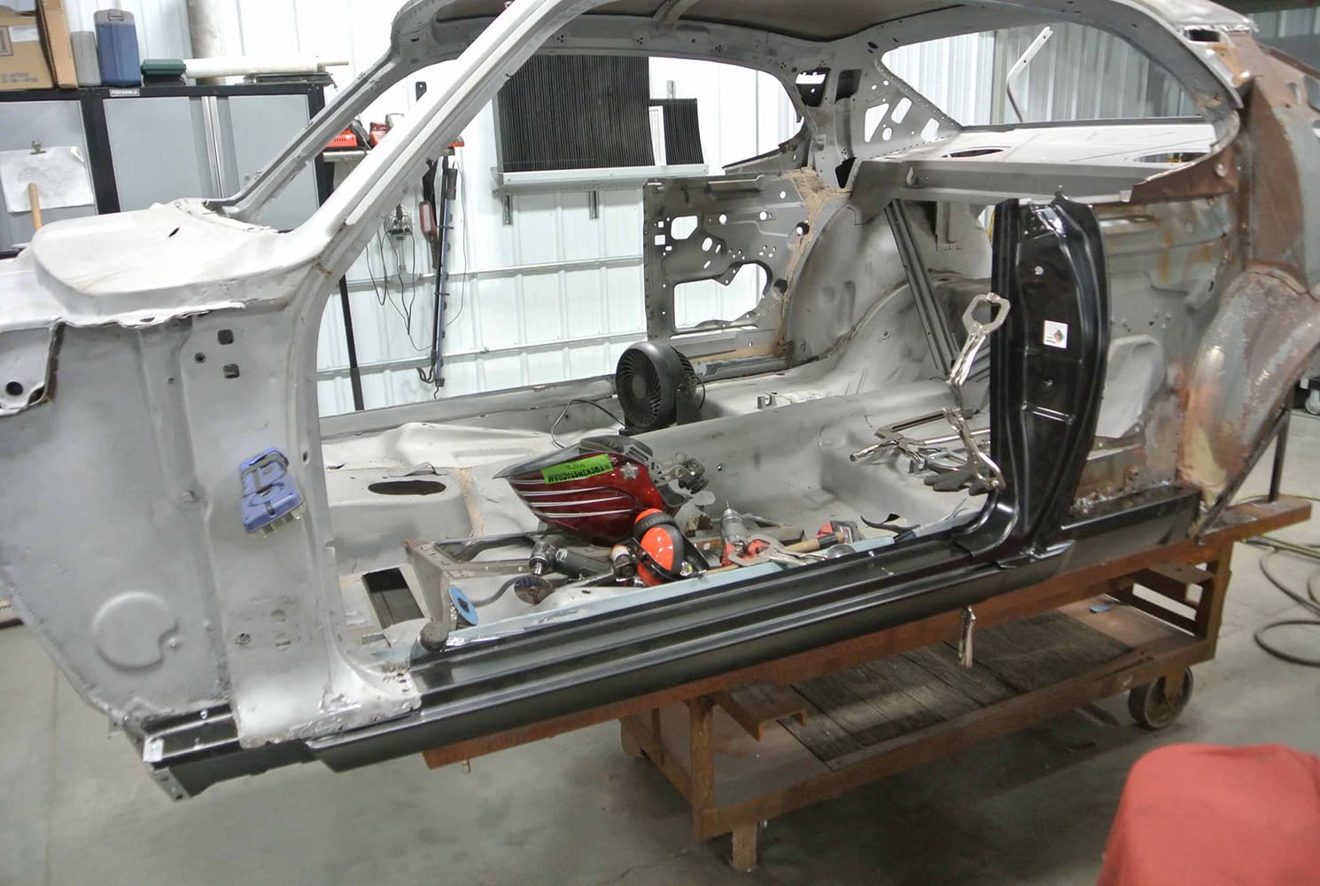 12 1971 plymputh duster AMD sheetmetal replacement bbt fabrications