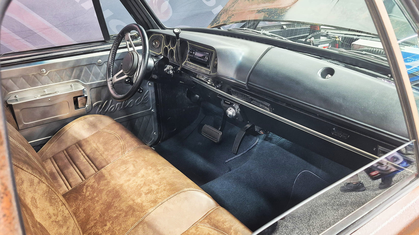 15 1969 ford 100 custom beige interior sema 2025