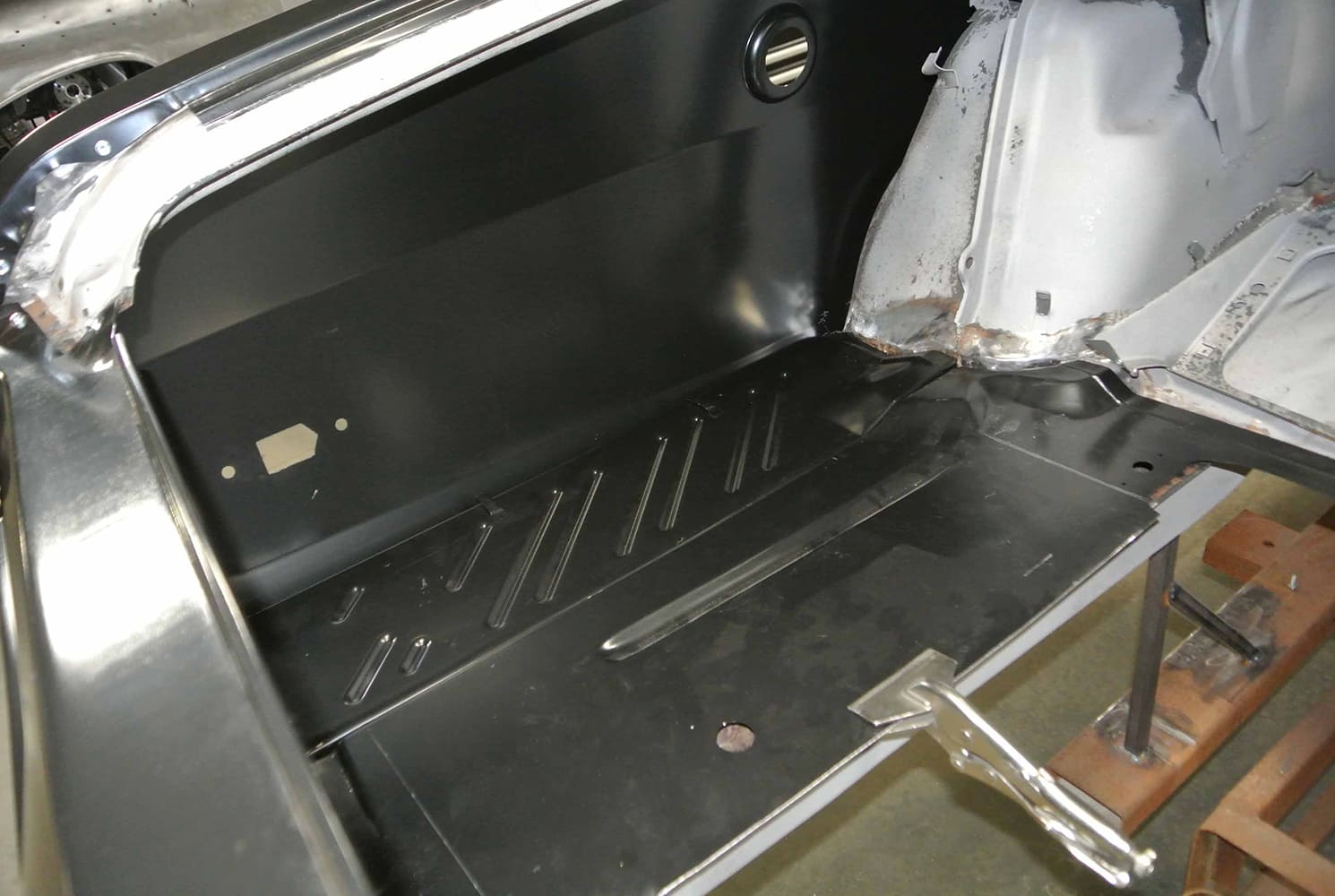 16 1971 plymputh duster AMD sheetmetal replacement bbt fabrications