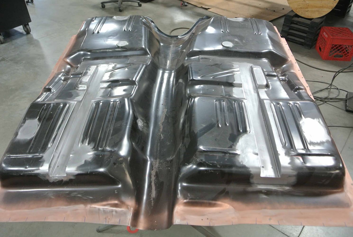 17 1971 plymputh duster AMD sheetmetal replacement bbt fabrications