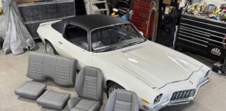 000 1971 camaro seat upgrade