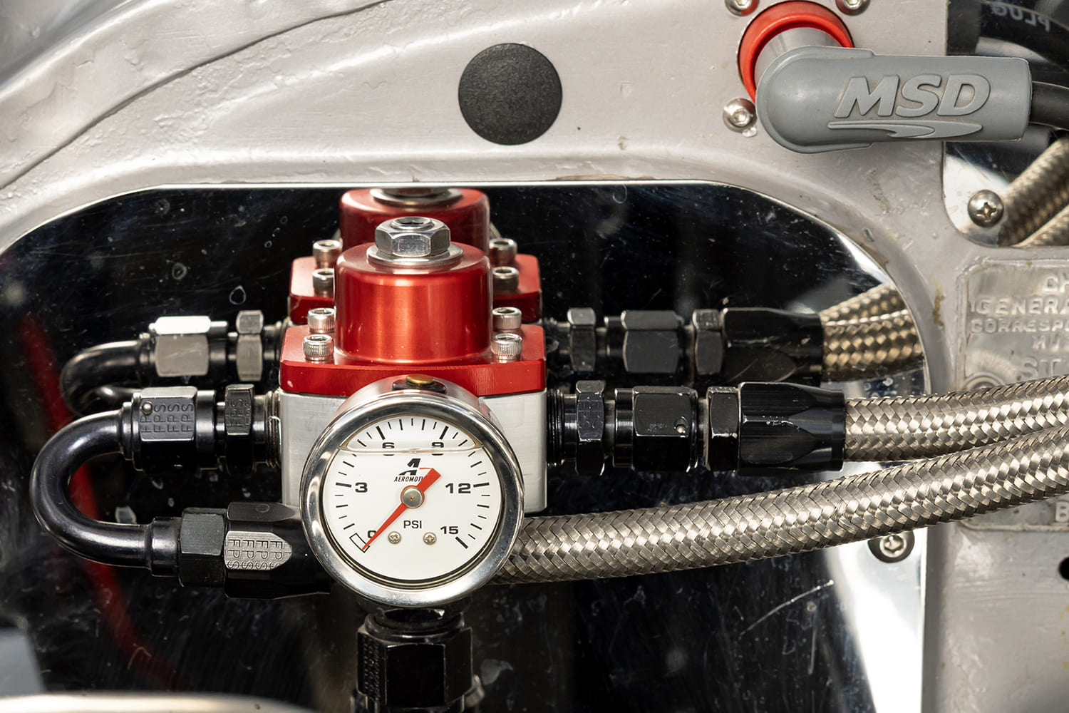 008 gasser style 1957 chevy bel air