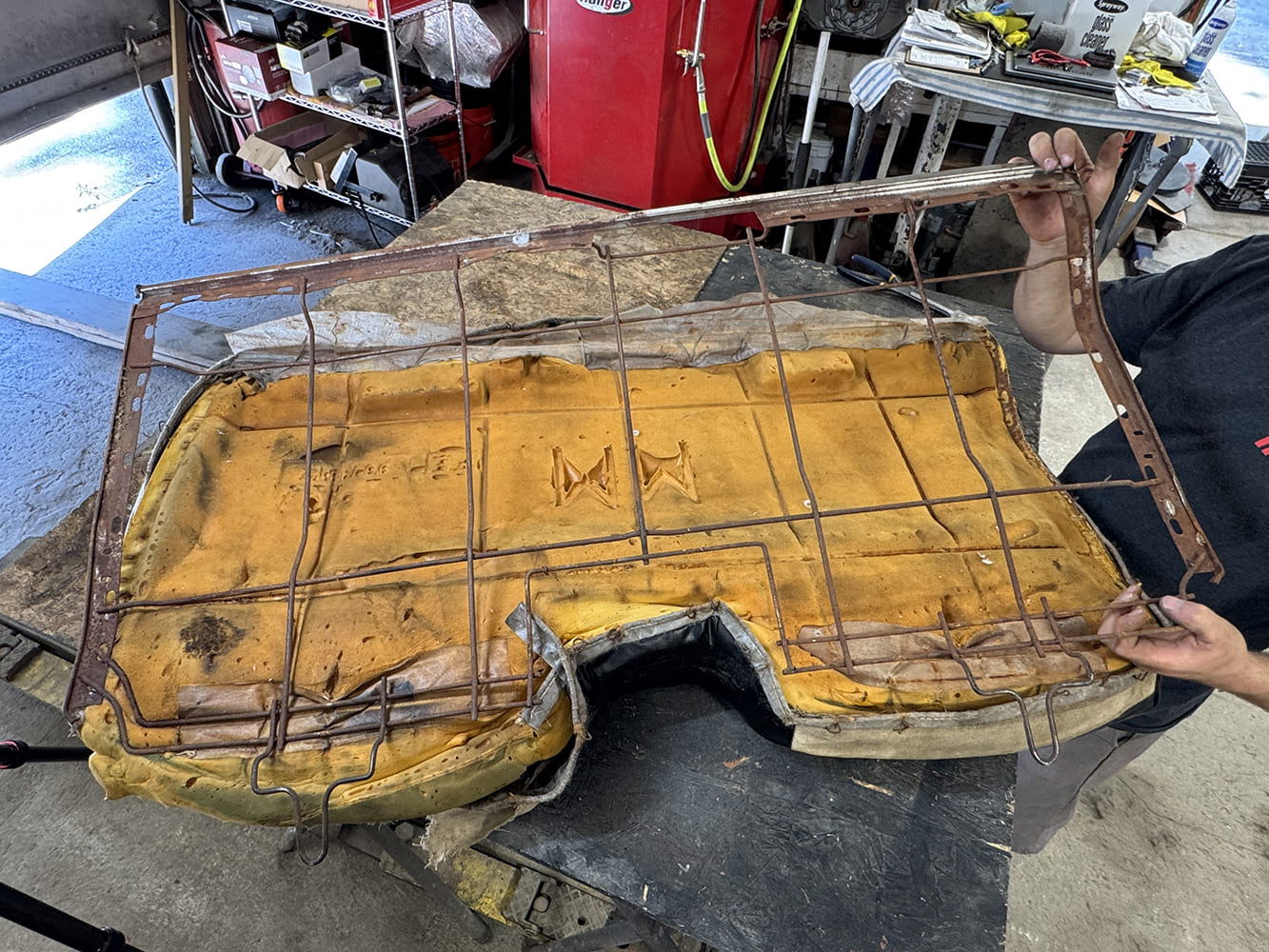 011 1971 camaro seat upgrade