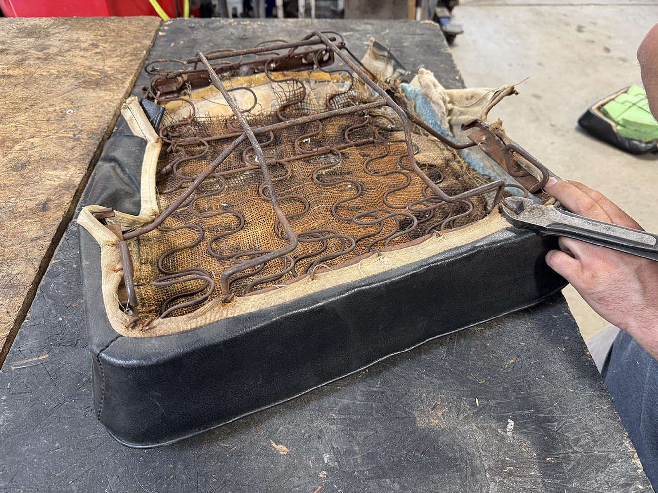 012 1971 camaro seat upgrade