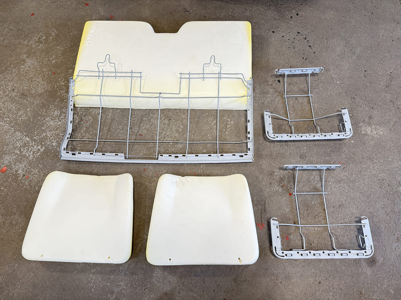 014 1971 camaro seat upgrade