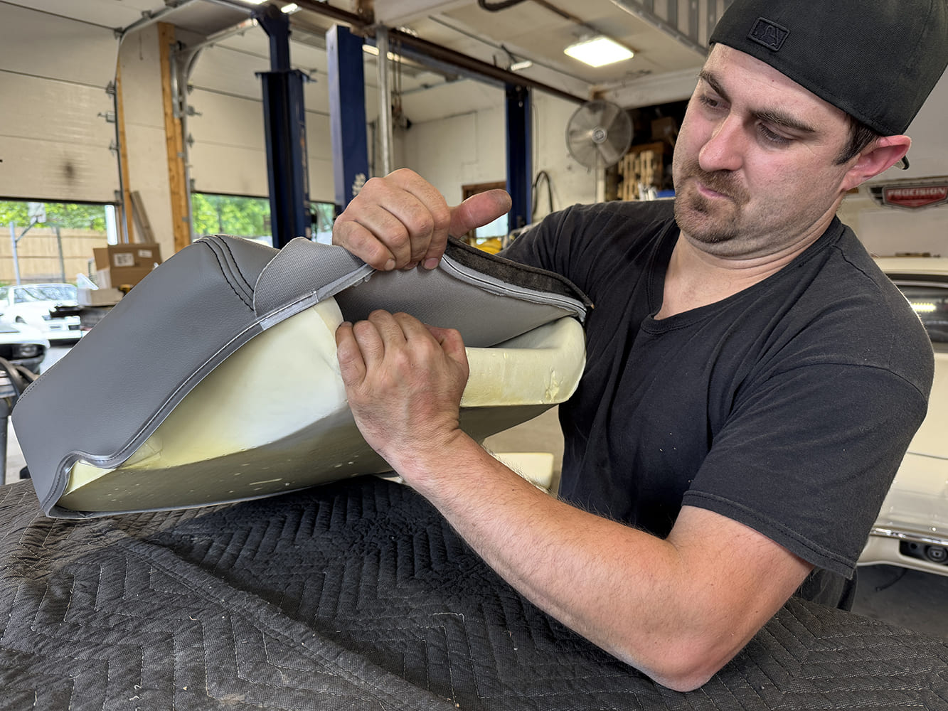 015 1971 camaro seat upgrade