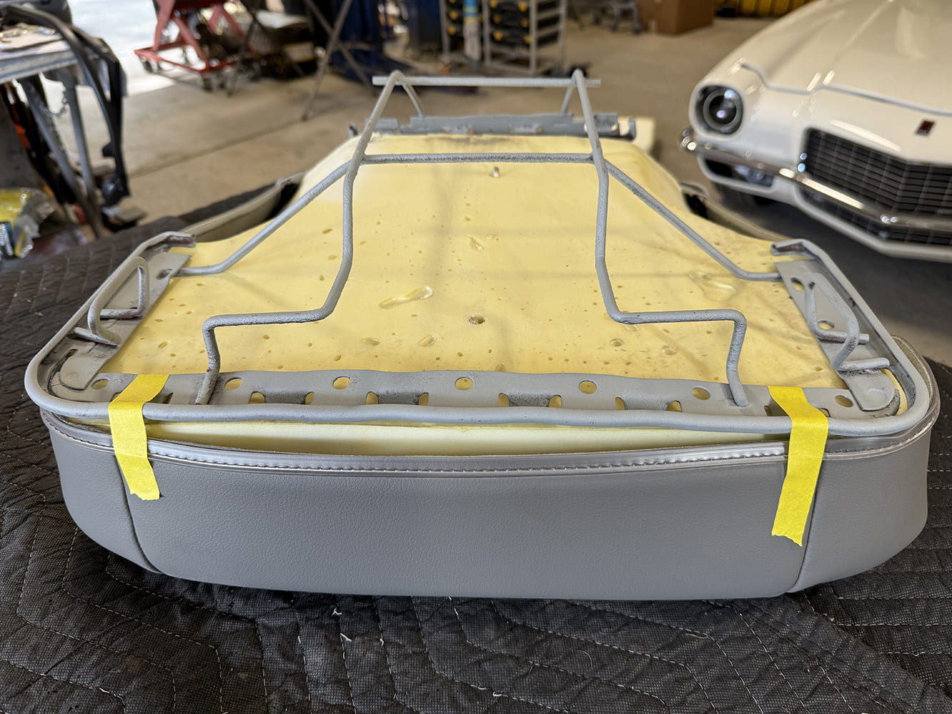 016 1971 camaro seat upgrade