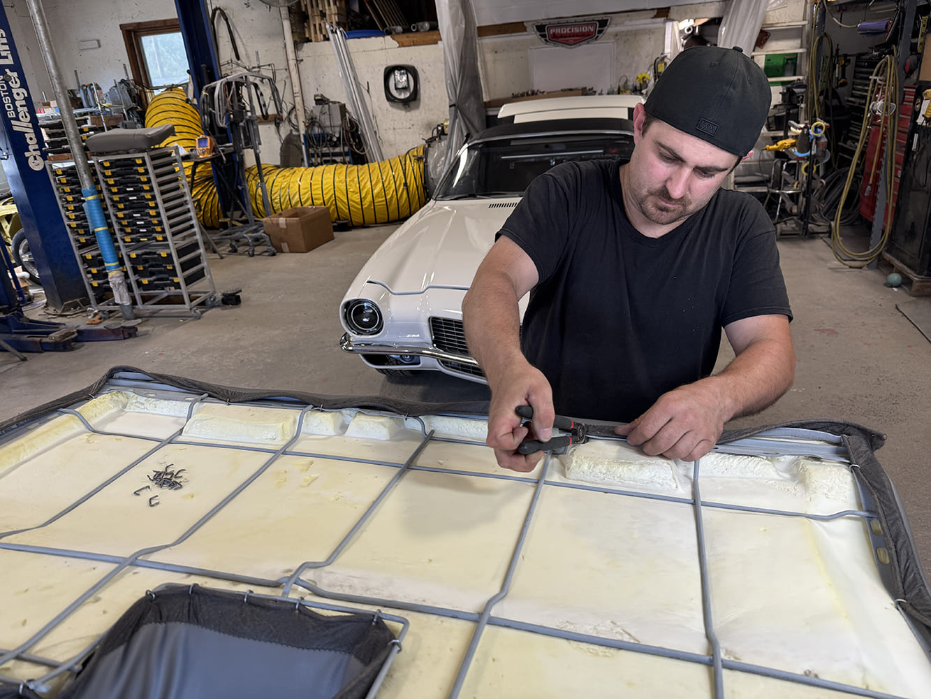 019 1971 camaro seat upgrade