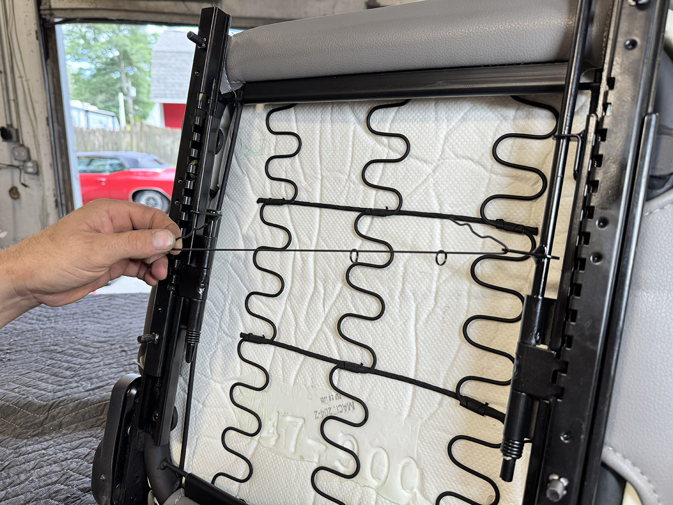 021 1971 camaro seat upgrade