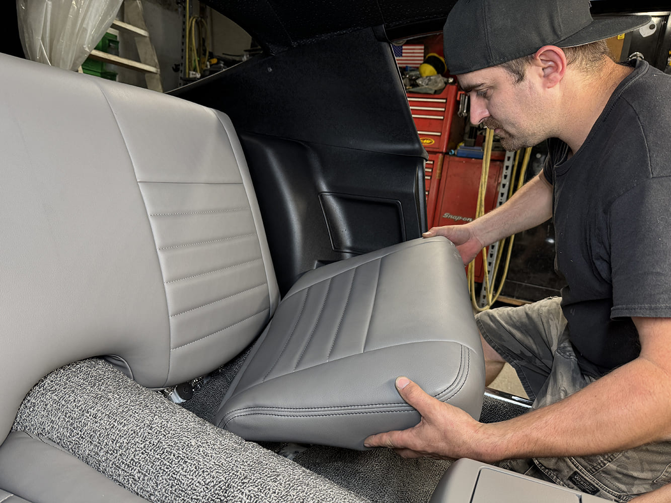 025 1971 camaro seat upgrade