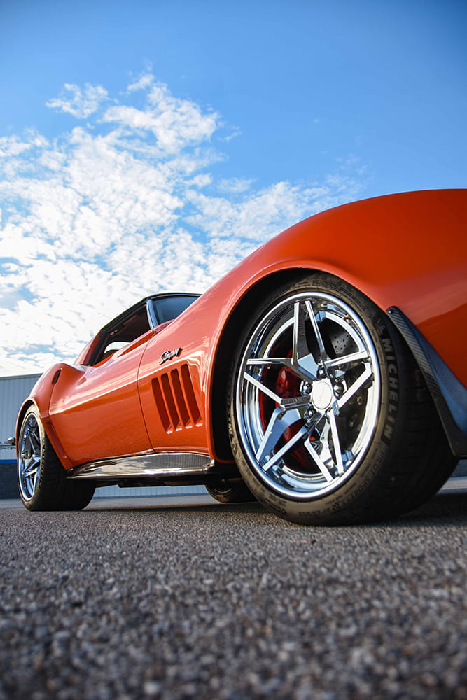 11 1968 corvette t top tinny